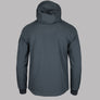 Weekend Offender Stipe Soft Shell Hooded Jacket Zinc