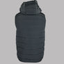 Weekend Offender Toronto Hooded Gilet Cyclone Grey