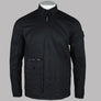 Weekend Offender Vinnie Cotton Overshirt Black