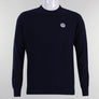 North Sails Grant Crew Knit Sweater Marine Blue