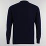 North Sails Grant Crew Knit Sweater Marine Blue