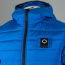 Ma.Strum Grayling Hooded Bomber Jacket Vibrant Blue