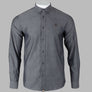 Pretty Green Sterling L/S Oxford Shirt Black