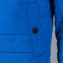 Ma.Strum Grayling Hooded Bomber Jacket Vibrant Blue