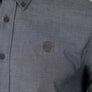 Pretty Green Sterling L/S Oxford Shirt Black
