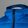 Ma.Strum Grayling Hooded Bomber Jacket Vibrant Blue