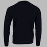 Lacoste High Neck Wool Jersey Sweater Navy
