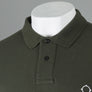 Ma.Strum Walrus S/S Pique Polo Shirt Dark Olive