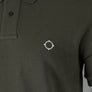 Ma.Strum Walrus S/S Pique Polo Shirt Dark Olive