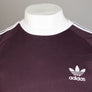Adidas Adicolor 3-Stripes L/S T-Shirt Shadow Maroon