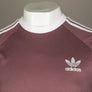 Adidas Adicolor 3-Stripes T-Shirt Crimson