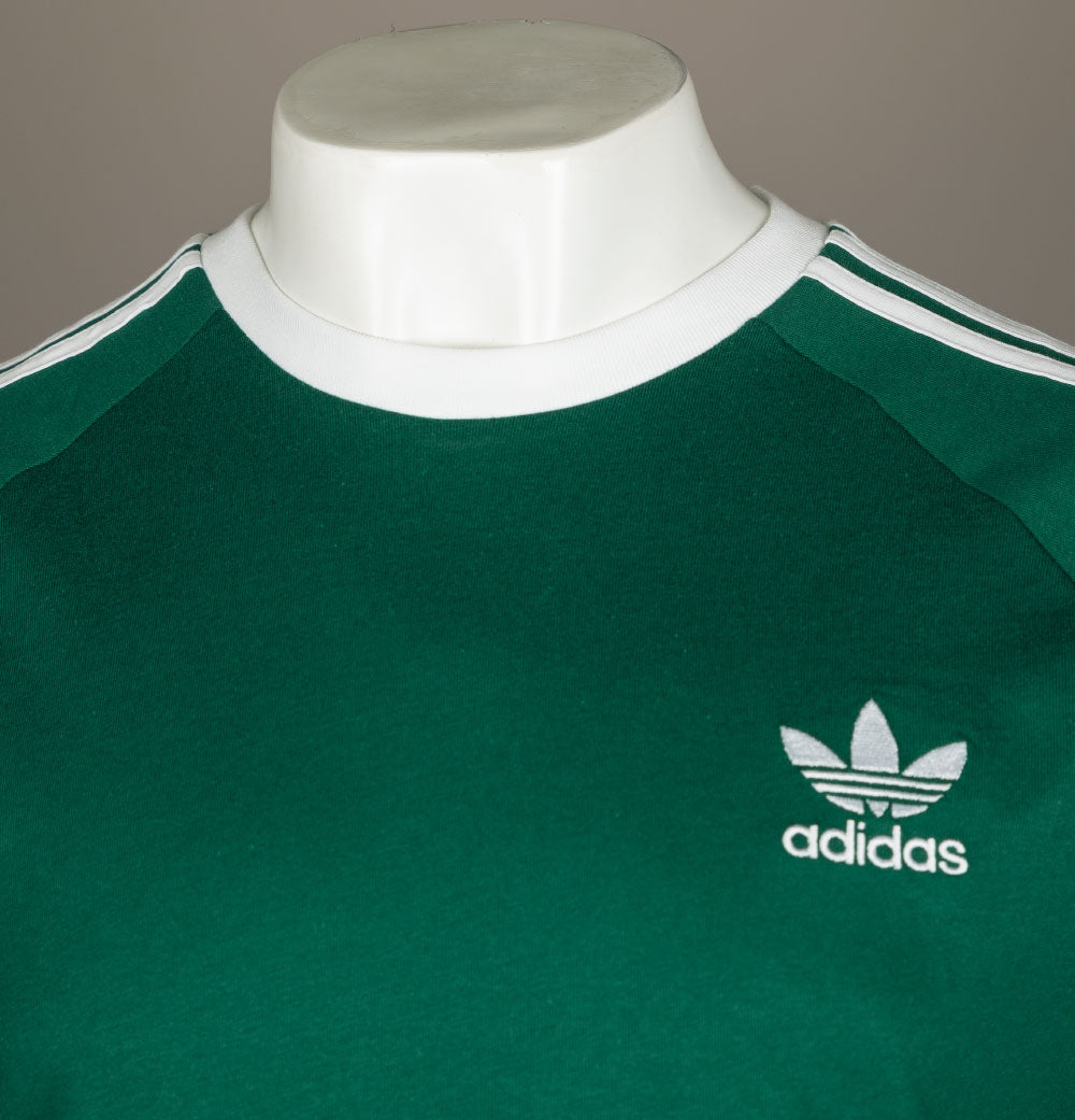 – T-Shirt Adicolor 3-Stripes Adidas Bronx Green Clothing