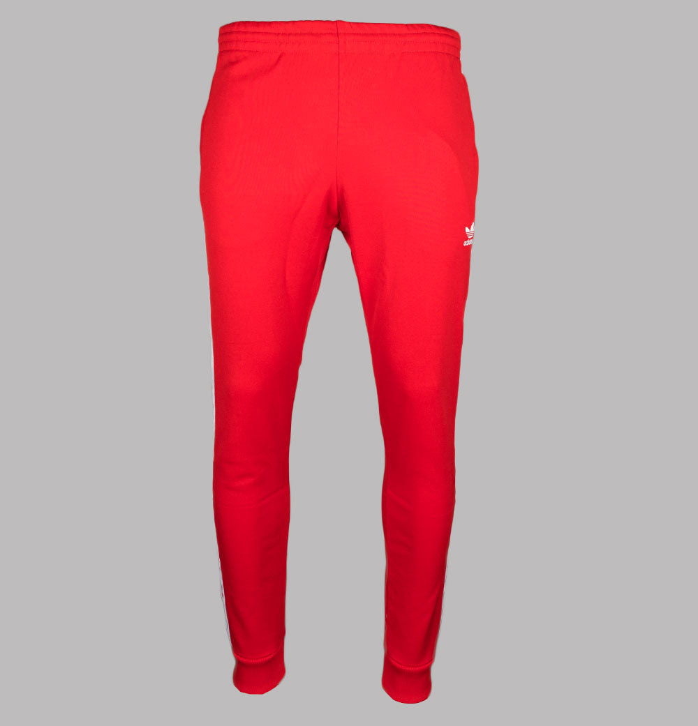 Adidas Primeblue Superstar Track Pants Red/White – Bronx Clothing
