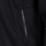 EA7 Athletic Colour Block Zip Up Hooded Sweatshirt Black