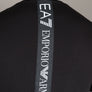 EA7 Back Repeat Logo Taping T-Shirt Black
