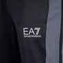EA7 Colour Block Technical Fabric Joggers Black
