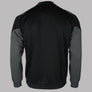 EA7 Colour Block Technical Fabric Sweatshirt Black
