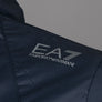 EA7 Core Identity Hooded Bomber Jacket Night Blue
