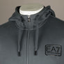 EA7 Core Identity Hooded Sweatshirt Iron Gate