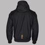 EA7 Core Woven Hooded Bomber Jacket Black/Gold