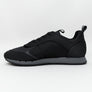 EA7 Emporio Armani Multi Logo Trainers Black/Iron Gate