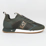 EA7 Emporio Armani Multi Logo Trainers Forest Night/Bronze