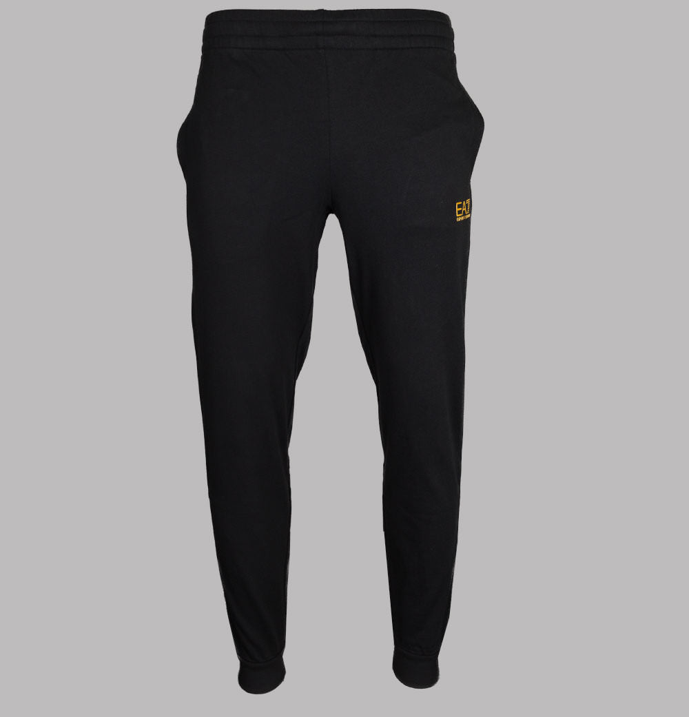 EA7 Core Joggers Black Gold