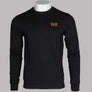 EA7 Crew Neck Core Sweatshirt Black/Gold