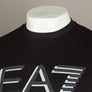 EA7 Large Chest Tipped Logo Sweatshirt Black