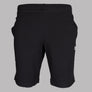 EA7 Rubber Box Logo Jogger Shorts Black