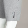 EA7 Rubber Box Logo Jogger Shorts Medium Grey