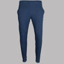 EA7 Rubber Box Logo Joggers Blue Melange