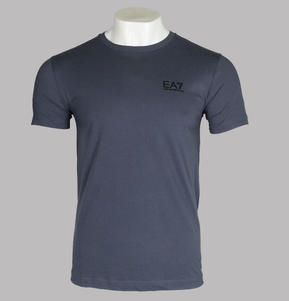 EA7 Core T Shirt Ombre Blue