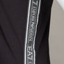 EA7 Side Taping Logo T-Shirt Black