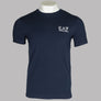 EA7 Side Taping Logo T-Shirt Navy