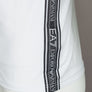 EA7 Side Taping Logo T-Shirt White