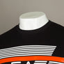 EA7 Stripe Lines Logo Sweatshirt Black
