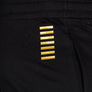 EA7 Gold Logo Jogger Shorts Black