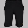 EA7 Gold Logo Jogger Shorts Black