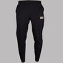 EA7 Gold Logo Joggers Black