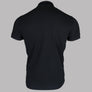 EA7 Gold Logo Polo Shirt Black