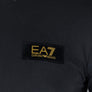 EA7 Gold Logo Polo Shirt Black