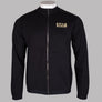 EA7 Gold Logo Track Top Black