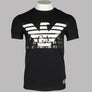 EA7 Graphic Series Eagle Logo T-Shirt Black