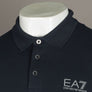 EA7 L/S Jersey Polo Shirt Night Blue