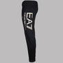 EA7 Logo Series Oversized Logo Joggers Black