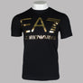 EA7 Logo Series Oversized Logo T-Shirt Black