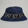 EA7 Logo Series Taping Bucket Hat Navy Blue