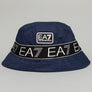 EA7 Logo Series Taping Bucket Hat Navy Blue