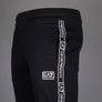 EA7 Logo Series Taping Joggers Black